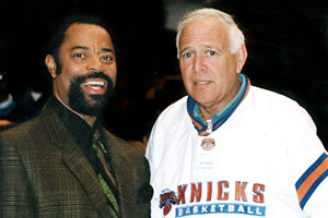 Walt Frazier and Al Marchfeld