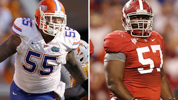 Mike Pouncey and Marcell Dareus