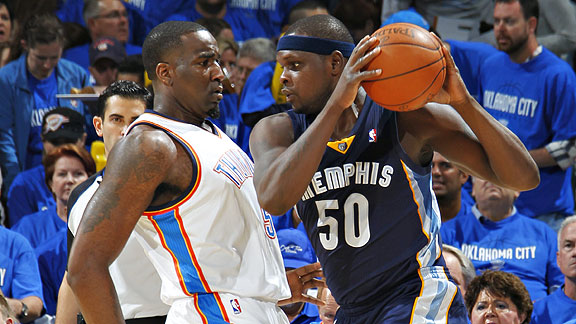 Randolph, Memphis Grizzlies Win Another Game One on the Road Randolph, Memphis Grizzlies Win Another Game One on the Road