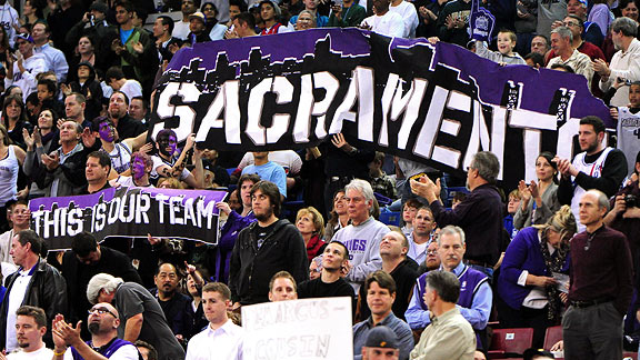 Sacramento Kings fans