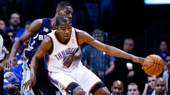 Kevin Durant & Tony Allen