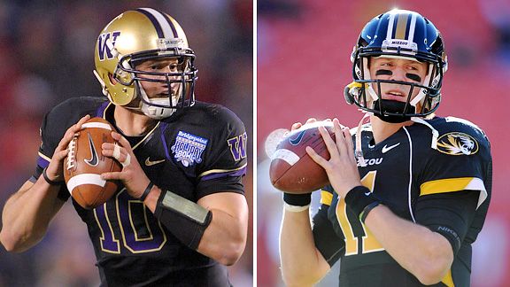 Jake Locker and Blanie Gabbert