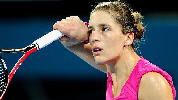 Andrea Petkovic William West Getty Images Sweat don't fret Make sure your