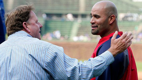 Albert Pujols & Jim Hendry