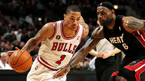 LeBron James & Derrick Rose