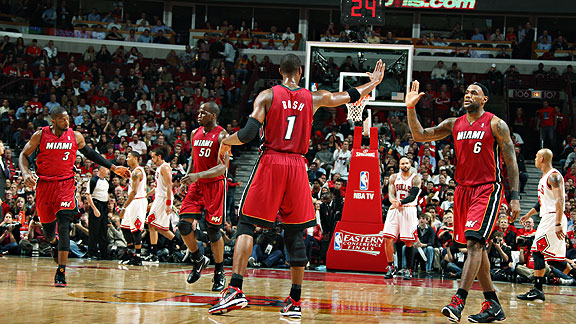 Heat at Bulls