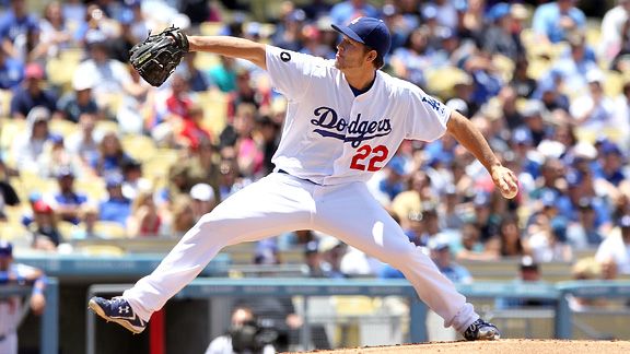 Dodgers pitcher Clayton Kershaw says sore left shoulder will likely keep  him sidelined until August - ABC News