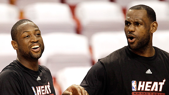 Dwyane Wade, LeBron James