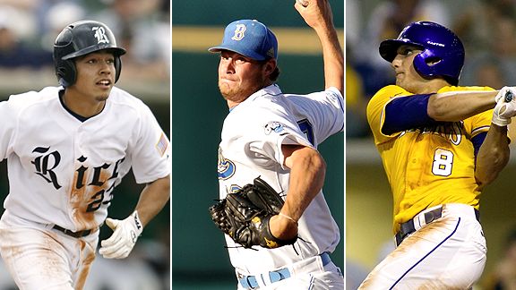 Anthony Rendon, Gerrit Cole, and Mikie Mahtook