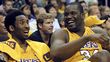 Kobe Bryant and Shaquille O'Neal