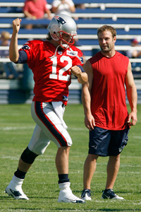 Tom Brady and Wes Welker