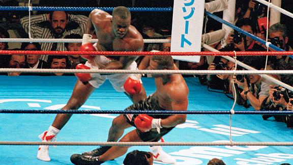 james buster douglas vs mike tyson