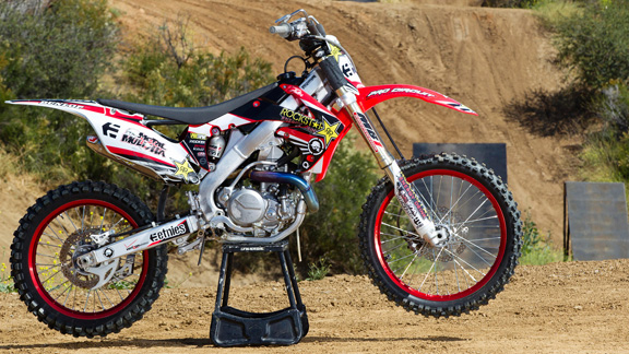 Honda cr450f x test #7