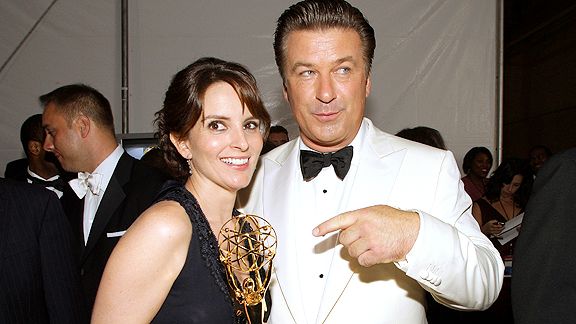 Tina Fey and Alec Baldwin