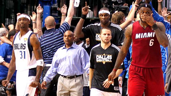 Jason Terry and LeBron James