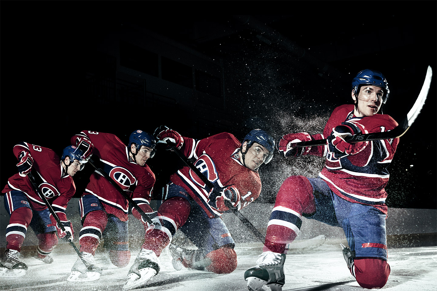 Best mechanics in sports Snap shot by Mike Cammalleri, Montreal