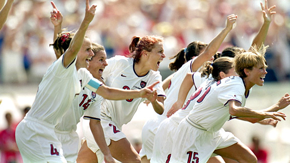 U.S. soccer team that won 1999 Women's World Cup was best women's ...