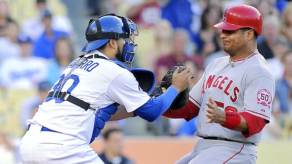 Alfonso Soriano and Erick Aybar by Harry How