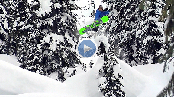 leanne pelosi, snowboarding video