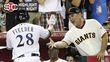 Prince Fielder and Bruce Bochy
