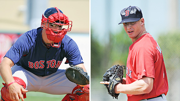 Ryan Lavarnway and Matt Kramer
