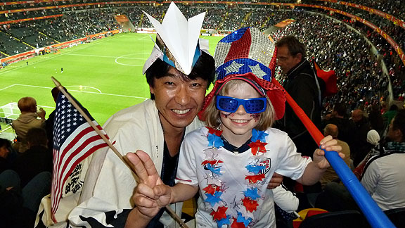 Japanese fan with Sydney