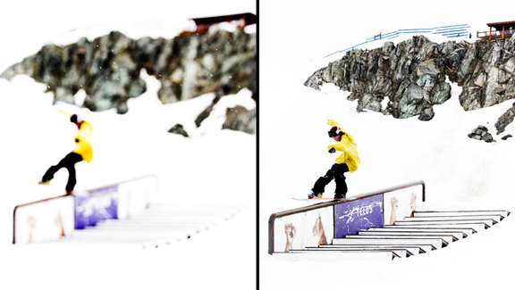 snowboarding video