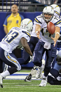 Philip Rivers and Darren Sproles