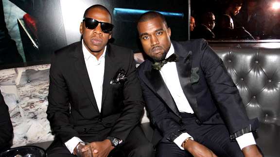 Jay-Z and Kanye West