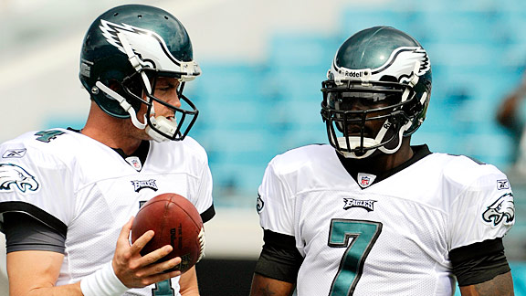 Kevin Kolb & Michael Vick