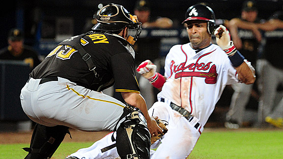 Michael McKenry Julio Lugo
