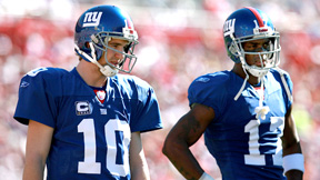 Eli Manning and Plaxico Burress