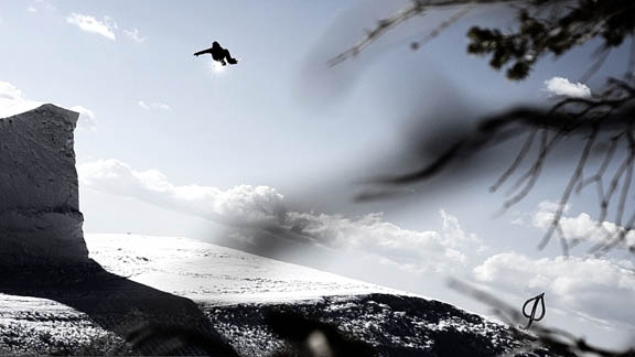 snowboarding video