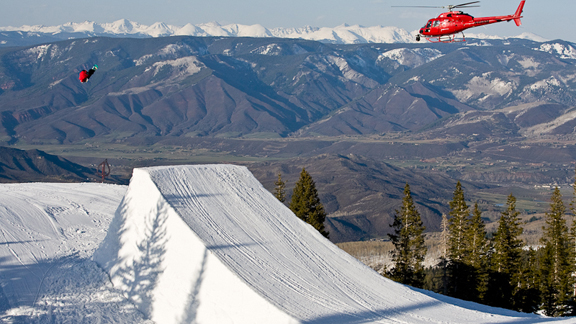 snowboarding video