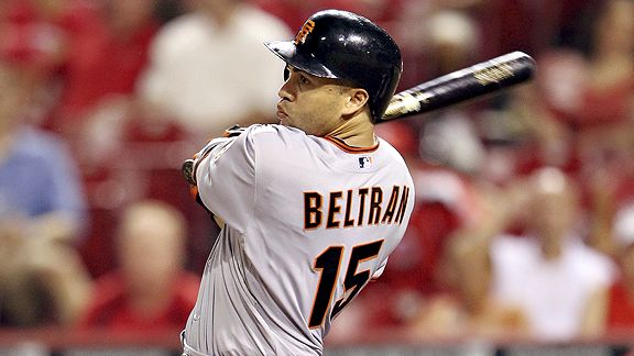 Carlos Beltrán Gigantes 2011