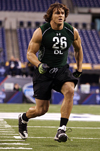 Brian Spurlock/US Presswire Ryan Kerrigan, a college defensive end 