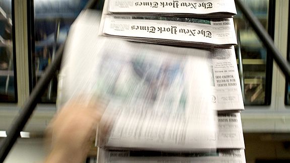 New York Times printing