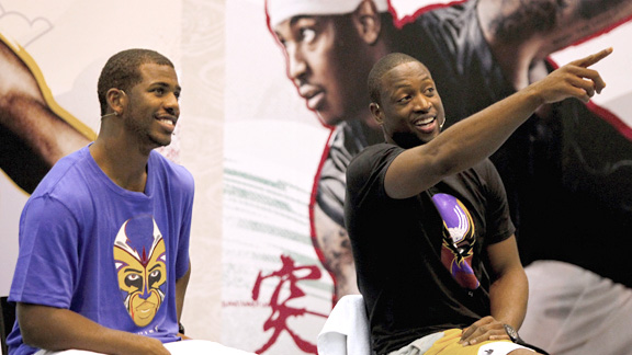 Chris Paul and Dwyane Wade