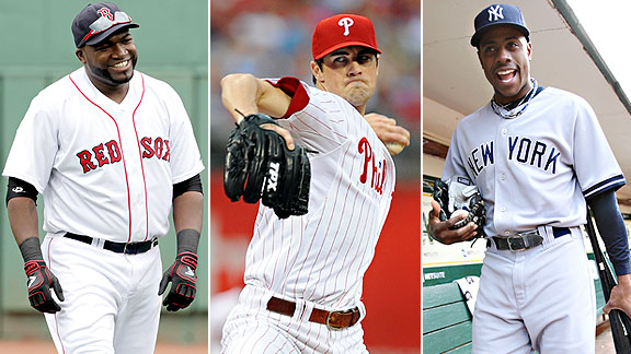 David Ortiz/Cole Hamels/Curtis Granderson
