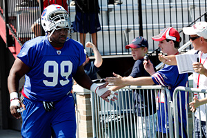 AP Photo/David Duprey Marcell Dareus' versatility will be a welcome 