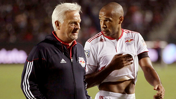 THierry Henry & Hans Backe