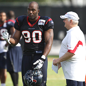 AP Photo/David J. Phillip Mario Williams is adjusting to life as a 