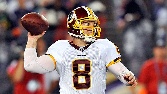 Rex Grossman: Redskins ready to take over NFC East - The