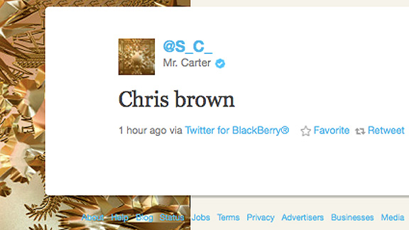 Jay-Z tweet