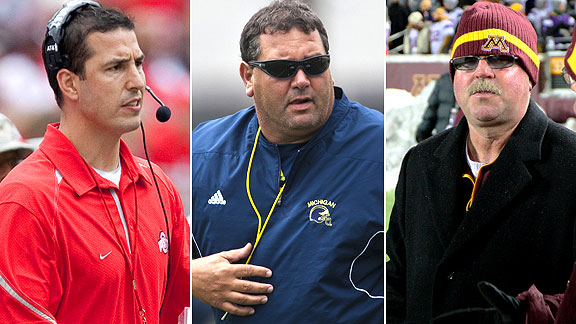 Luke Fickell/Brady Hoke/Jerry Kill