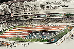 Candlestick park after 9/11