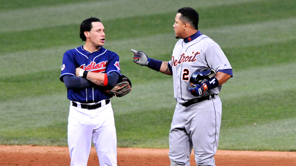 Miguel Cabrera and Asdrubal Cabrera