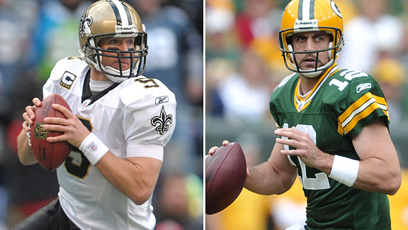 Drew Brees/Aaron Rodgers