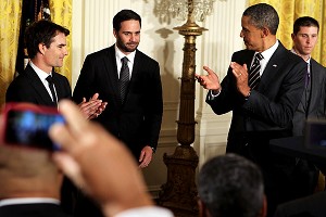 President Obama & Jimmie Johnson