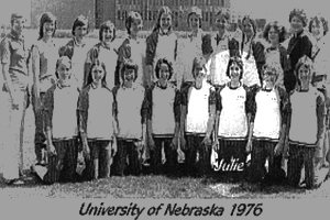 1976 Cornhuskers Softball Team